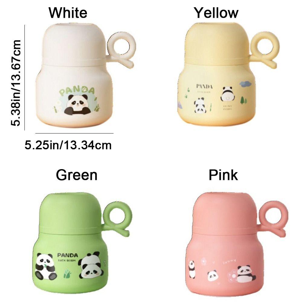 Stainless Steel Stainless Steel Panda Stew Cup Large Capacity Insulated Pot  Student