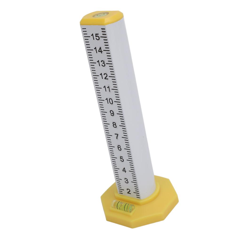 Equal Height Ruler Accurate Double Sided Scale Thickened Rust Proof Gradienter Ruler for Indoor Outdoor