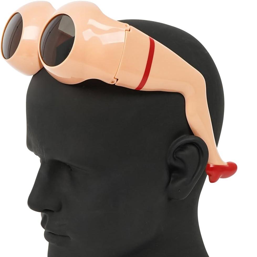 Crazy Party Glasses-SEXY SHADES: Funny Sunglasses For Party - Dazzling Leg And Hip Designs Stand Out!