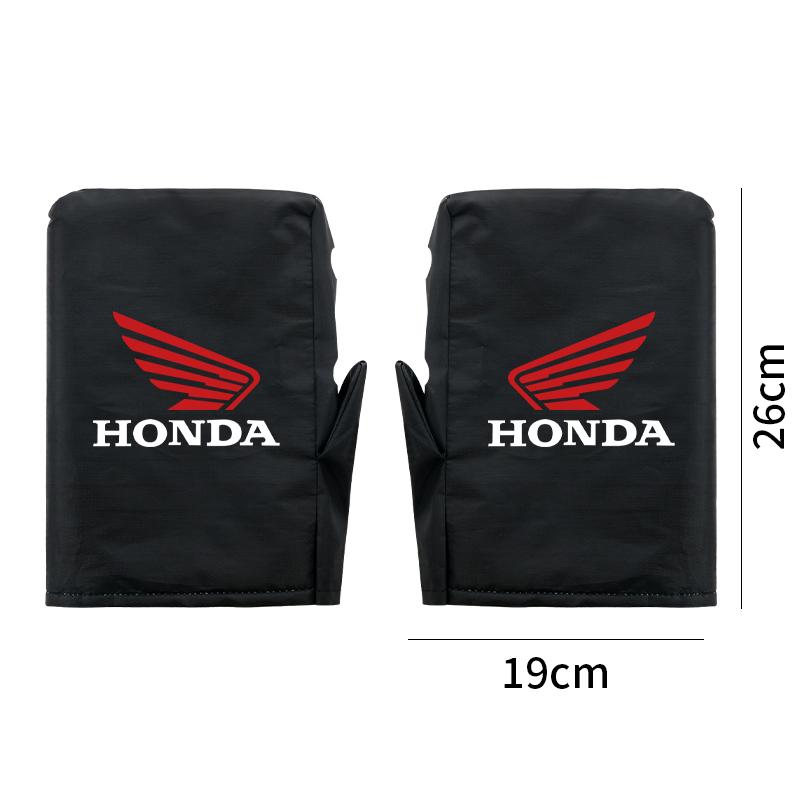

1Pair Windproof Rainproof Winter Keep Warm Handlebar Cover Motorcycle Scooter Bicycle Gloves for Honda CB400 CB650F CBF CBR250RR чорний