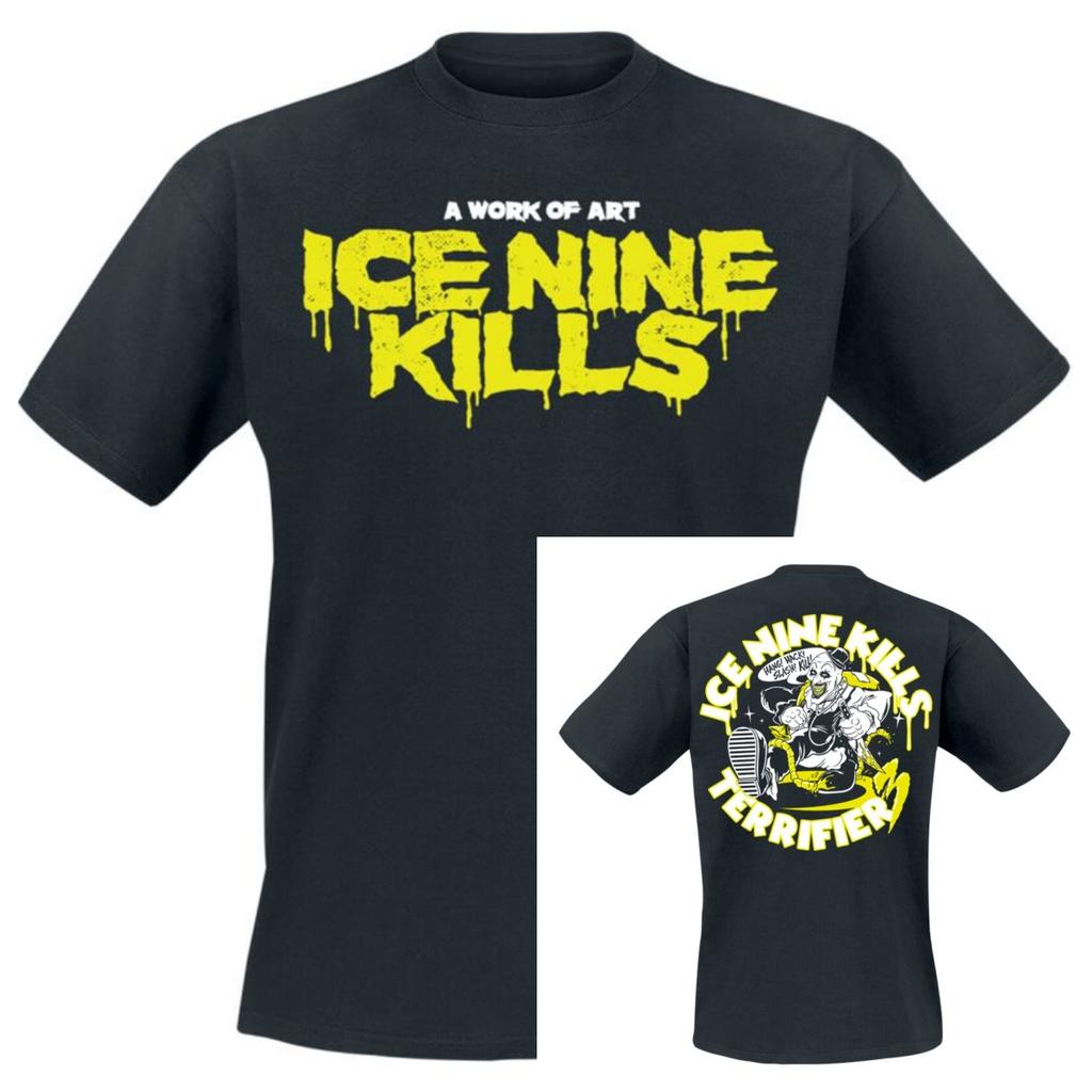 Ice Nine Kills Graphic Cotton Band Shirt Unisex Summer Short Sleeve Fashion Brand Tee Luxury Casual Vintage
