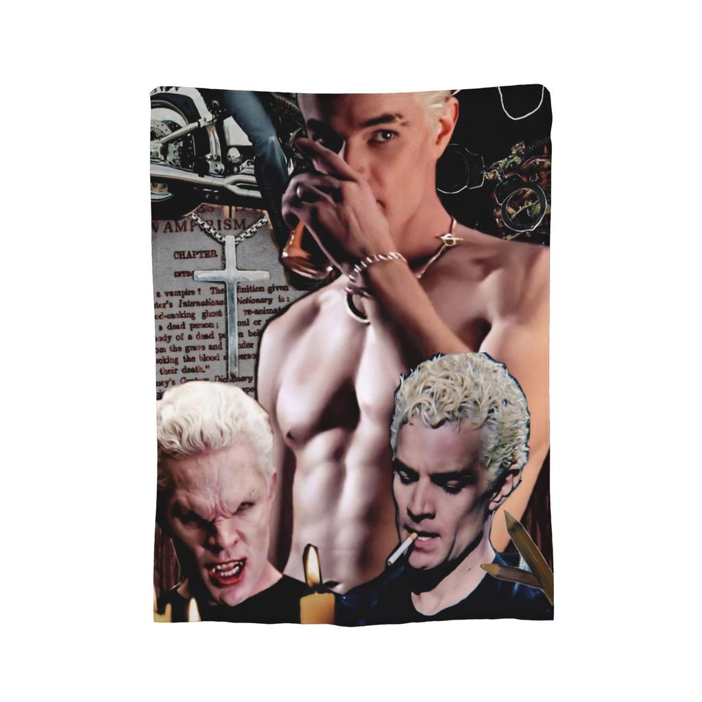 Buffy the Vampire Slayer Horror Blankets  Flannel Funny Soft Throw Blanket for Bedding Lounge Spring/Autumn,