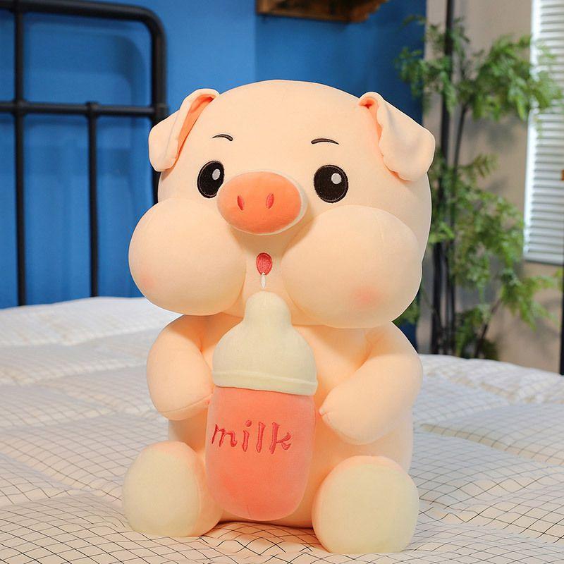 Adorable Cartoon Piggy Stuffed Pillow Cushion For Comfort And Cuddly Support