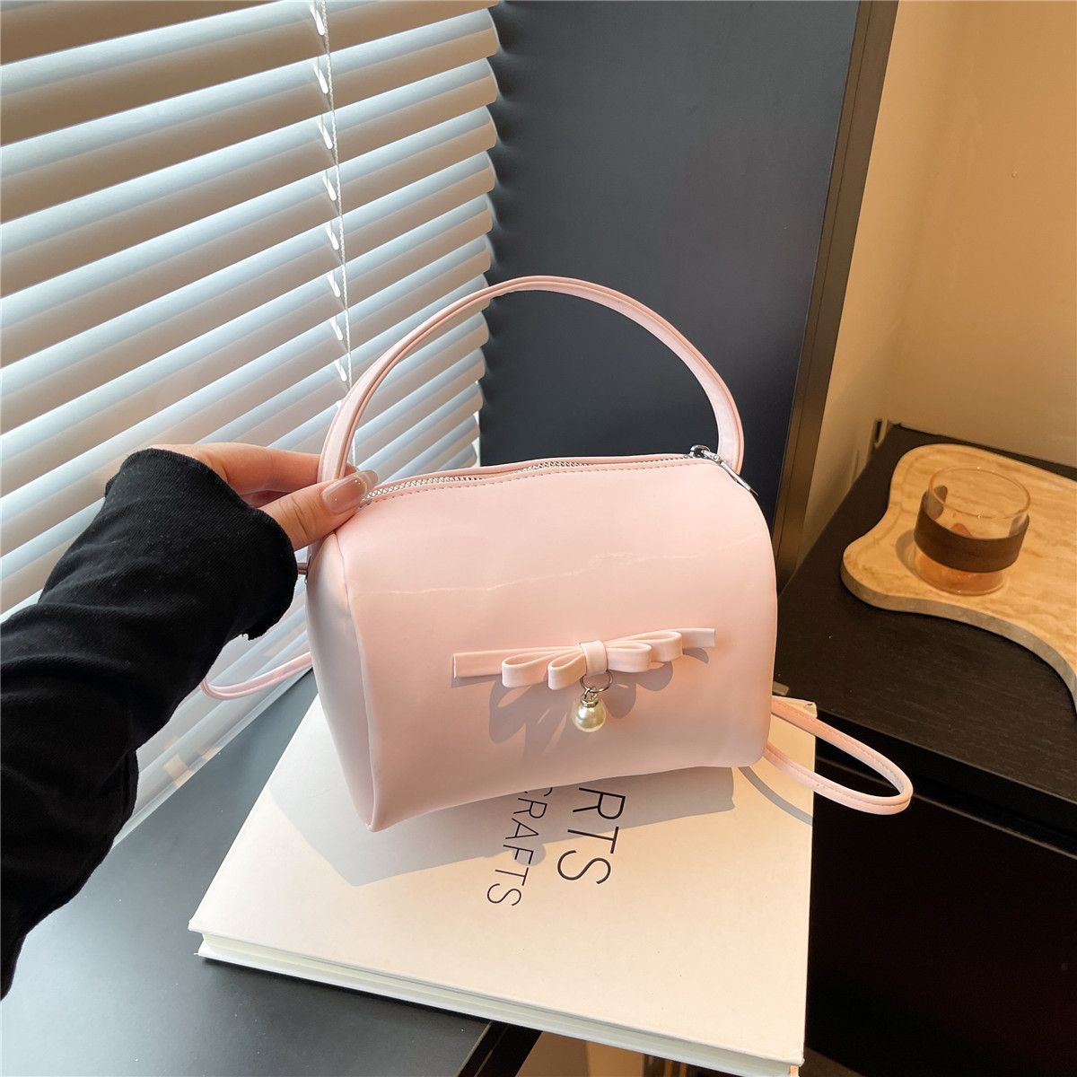 

New Hobo Shopper Bag Bew Fashion Casual Simple Commuting Shoulder Tote Bag Elegant Shoulder Handbag PU Lady Travel Tote Bag