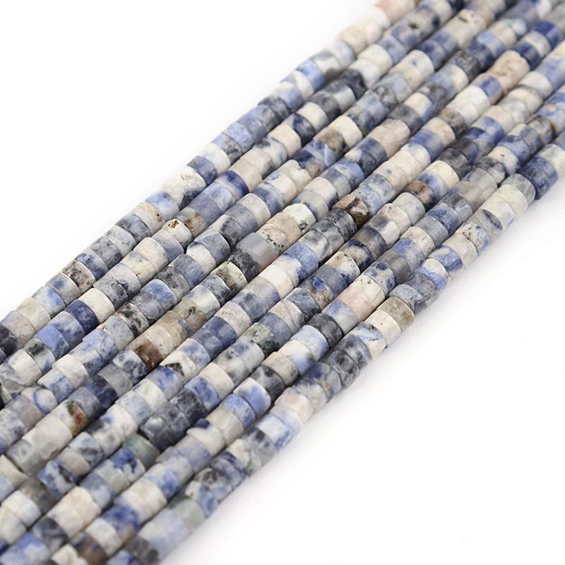 38cm Natural Tiger Eye Spacer Beads 1 String Flat Round Charm Volcanic Stone Bead Diy Bracelets Necklace Jewelry Finding