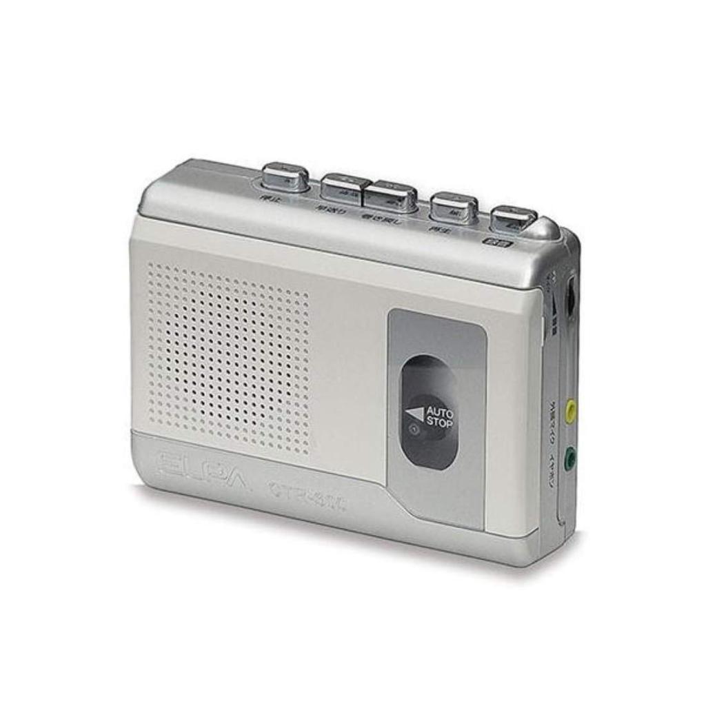 ELPA Cassette Tape Recorder, Mono, CTR-300