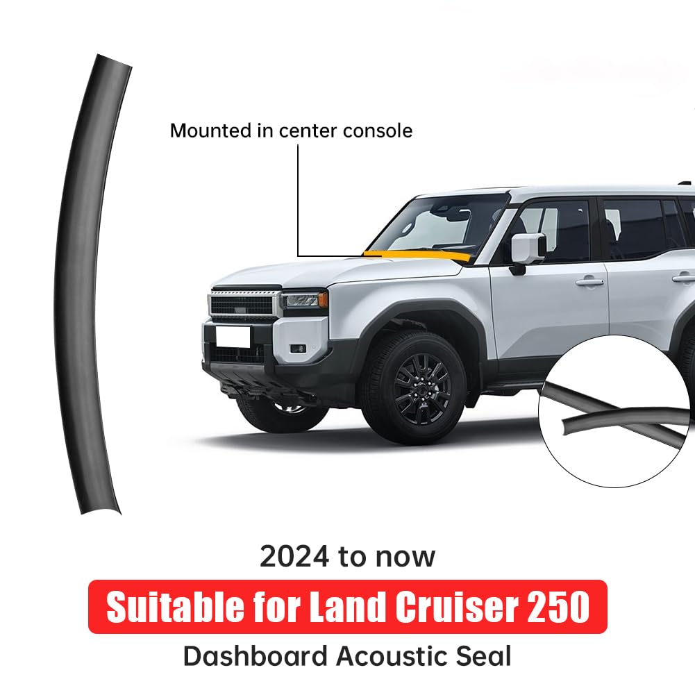 

Front Gear soundproofing Seal for 2024 2025 Toyota Land Cruiser 250&1958 Prado LC250 J250 Center Console soundproofing Noise Elimination rattles
