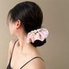 Elegant Pearl Large Intestine Scrunchies Stain Hairband Women Girl Sweet Hair Ornament Ponytail Holder Hair Tie Hair Accessories