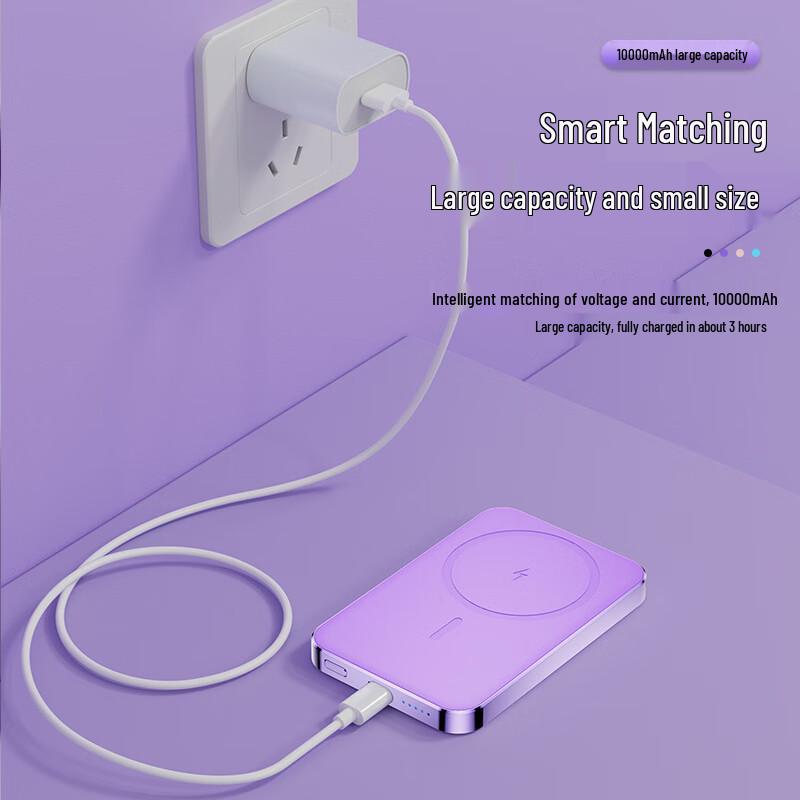 SND A77 10000mAh Ultra-thin Magnetic Wireless Power Bank