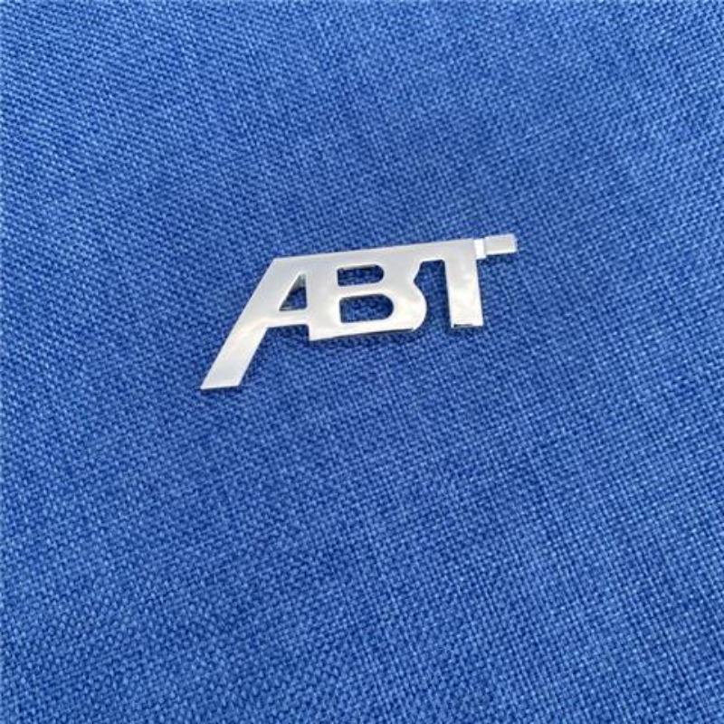 Modified ABT car logo A3 A4L A5 A6A7 Q3 metal car sticker tail sticker decorative sticker middle screen sticker
