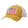 Fashion Women's Wash Hole Independence Day Embroidered Baseball Ponytail Hat
