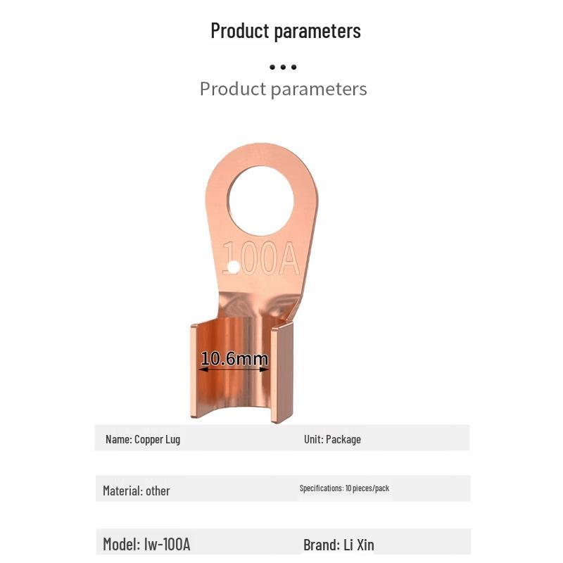 Lixin LW-100A OT Copper Lug