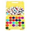 Uova abbinate Giocattolo di Pasqua Montessori Colori Forme Riconoscimento Bambini Educativi Colore Ordinamento Giocattolo per i più piccoli STEM Egg Toys Regalo