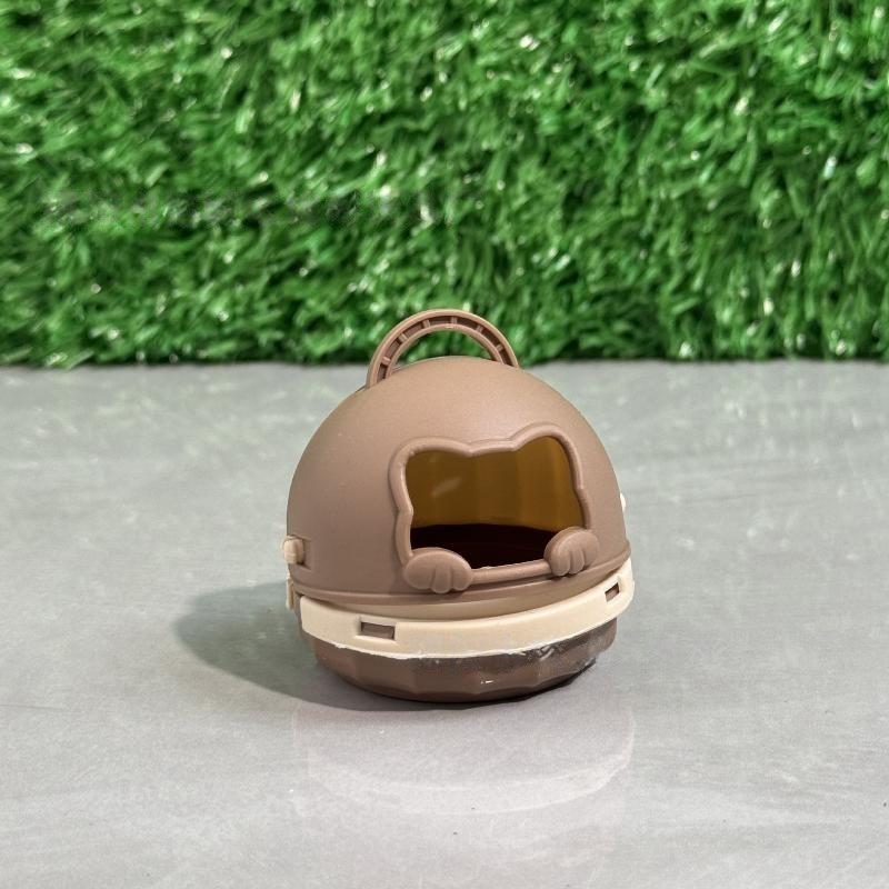 2Pcs Realistic Mini Dog & Cat Cage With Door Miniature Dollhouse Pet House For Doll Accessories Mini Pets Habitat