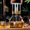 Shangqi 1200ML Heat-Resistant Glass Teapot with Infuser