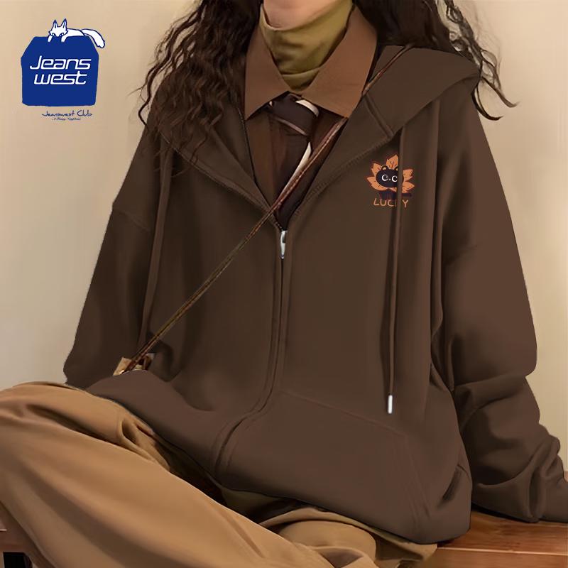 

Jeanswest Club Women s 2025 Zip-Up Hooded Sweatshirt S