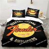 Fender Music Twin Bedding Guitar Set Bedding Set Print With Pillowcase Bed Duvet Cover Soft Single Double Queen Super King Size