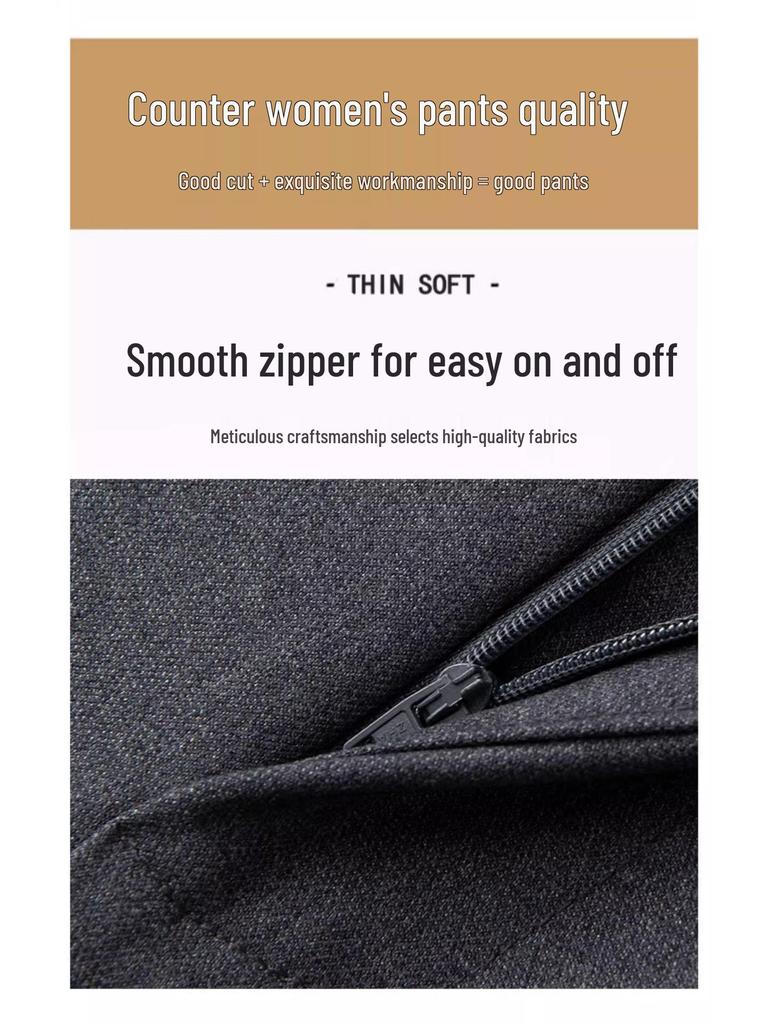 Women's Slimming Loose-Fit Straight-Leg Pants - New Spring 2025 Collection