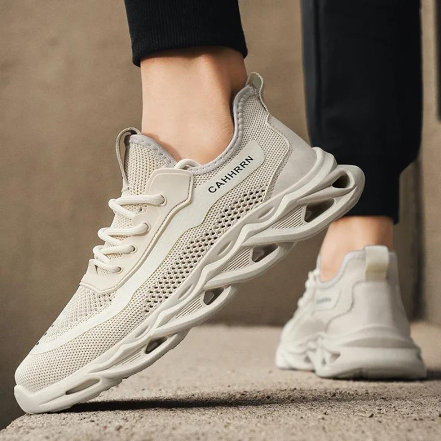 2025 Versatile and Fashionable Men's Large-sized Casual, Breathable, Mesh and Soft-soled Casual Sports Shoes Tenis Masculino