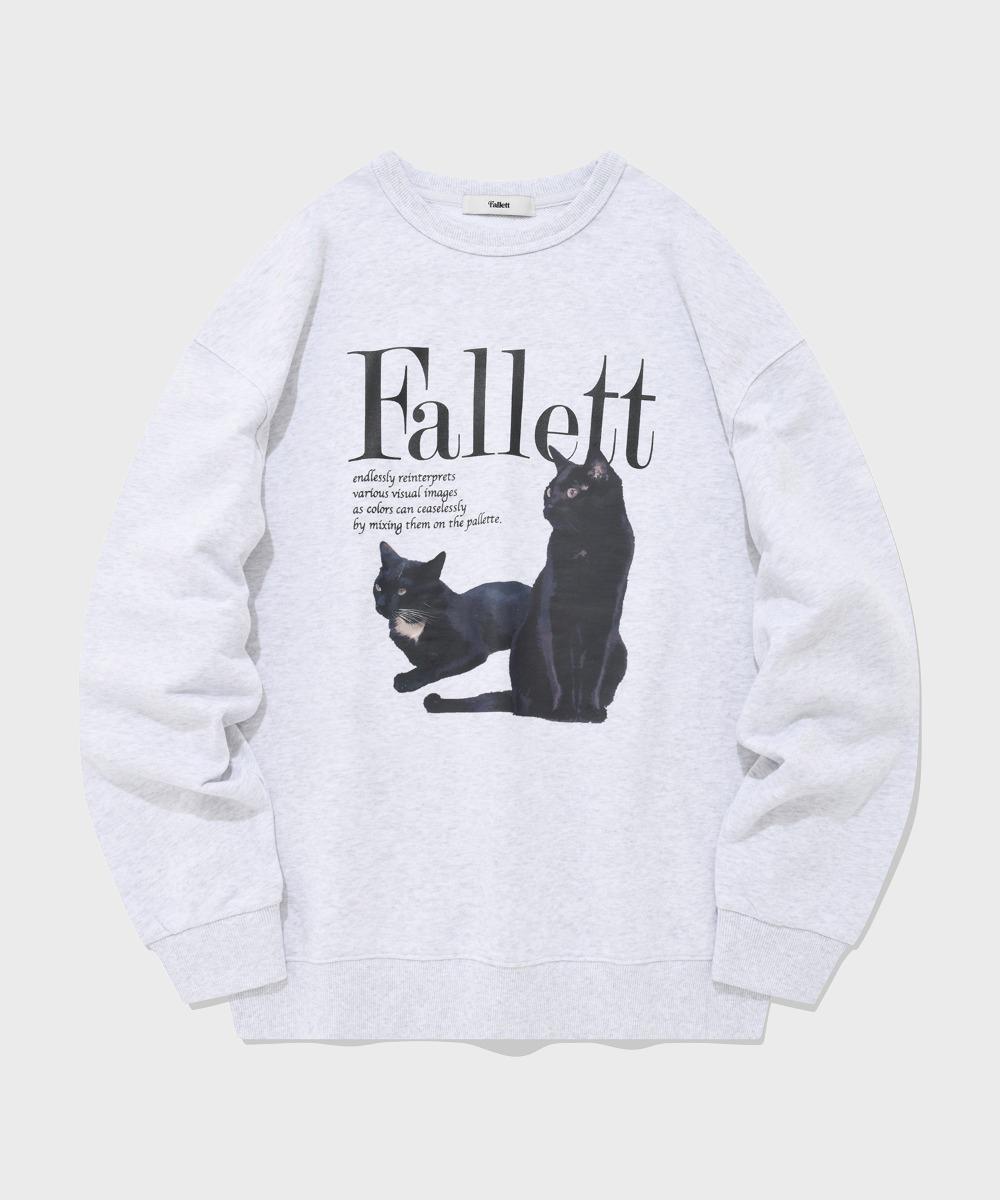 Свитшот Pallet Deuce Nero Светло-серый Light Grey/Xl
