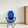 1Set Office Chair Covers Milk Silk Stretch Elastic Computer Chair Seat Backrest Armrest Protective Cover Soft Breathable Office