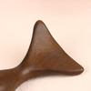 Sandalwood Fish Tail Facial Guasha Board Massage Meridian Blood Dredging Regimen Multifunctional Body Beautify Care Tool
