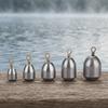 27PCS Lightweight Fishing Weights Iron Fishing Sinkers Fishing Weights Sinkers  Catfish Fishing