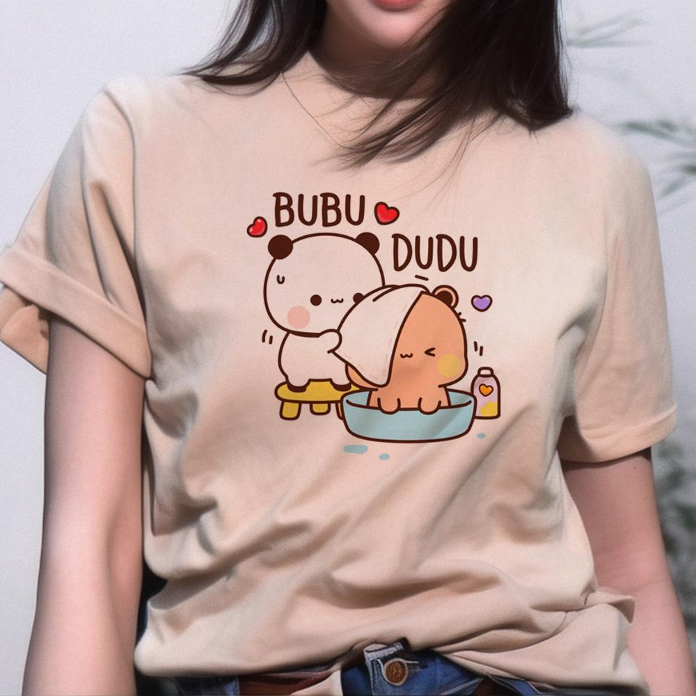 Bubu And Dudu tshirts Women summer tshirts feUnisex y2k designer streetwear clothes