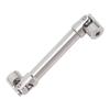 RC Center Drive Shaft Adjustable Rustproof Lightweight Wear Resistant Rugged Fit for Axial 1/18 UTB18 Capra RC Crawler Car 78‑104mm/3.1‑4.1in