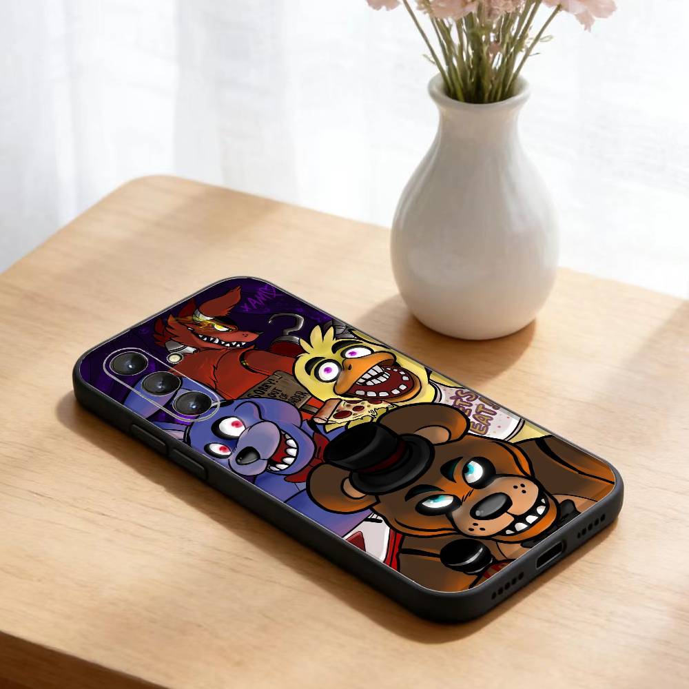 Five Nights at Freddy's  Phone Case For Samsung Galaxy A73,A72,A71,A70,A52,A51 Others Soft Black Cover