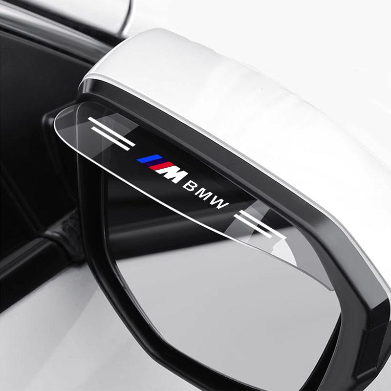 2 Buc. Autocolant Oglindă Retrovizoare Auto Sprânceană de Ploaie Acoperiș Rezistent la Apă pentru Oglindă Laterală Auto Pentru BMW M E34 E36 E60 E90 E46 E39 E70 F10 F20 F30 X5 X6 X1 M3 M5 M6