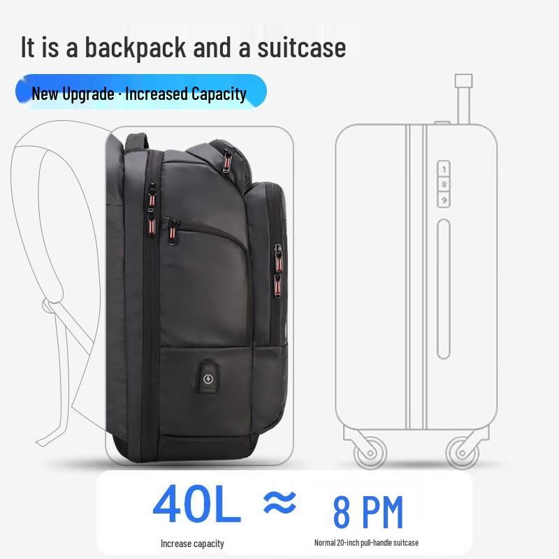 SWICKY 88006 Multi-functional Business Travel Laptop Backpack