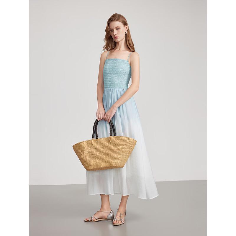 ELLE Gradient A-Line Maxi Dress M