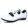 QX2001 Men's Women's Cycling Shoes With Low Cut Mountain Locks Road No Locks. Large Size Rotating Buckle Leather Surface