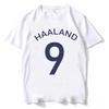 Haaland Tshirt Unisex High Quality Cotton Harajuku Streetwear Fashion Popular Soft T Shirt Short Sleeve Print TShirt Streetwear