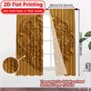 2D Flat Printing  2pcs Elegant Drapery(1) Modern Modern Curtains Versatile 100% Polyester Curtains Decorations Inside Perfect for