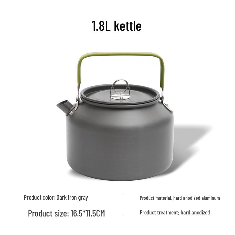 Large Capacity Portable Camping Kettle and Teapot for Outdoors