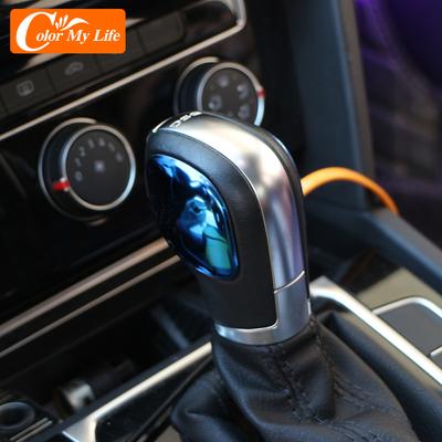 DSG Auto-Schaltknauf-Panel-Abdeckungsaufkleber für VW Volkswagen Jetta Polo Golf MK4 MK5 MK6 MK7 Passat B5 B6 B7 B8 R