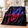 Rangers FC Printed Flannel Blanket Warm Comfort Bed Throw For Indoor Home Decoration