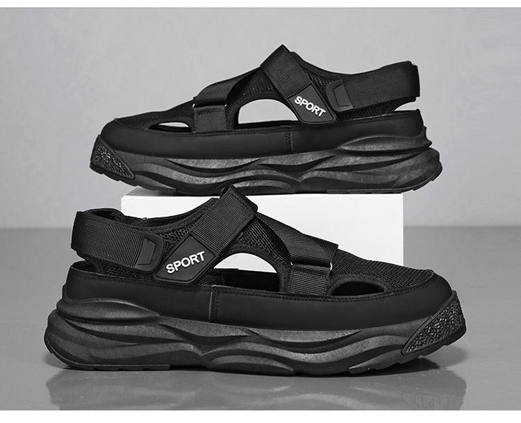 Herren Atmungsaktive Sommer-Sneaker mit geschlossener Zehe & Strandsandalen