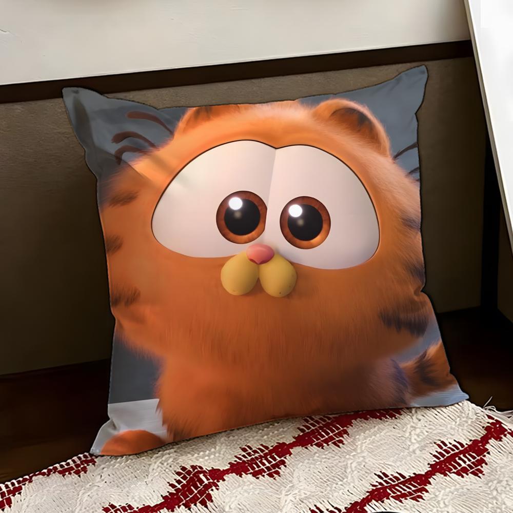 Garfield Cushion Cover Reversible Soft Durable Pillow Cover Home  Car MultiScene Use for Daily Comfort