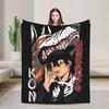 Aki Hayakawa Chainsaw Man Blanket Fleece Winter Multifunction Lightweight Thin Throw Blankets for Bed Travel Quilt