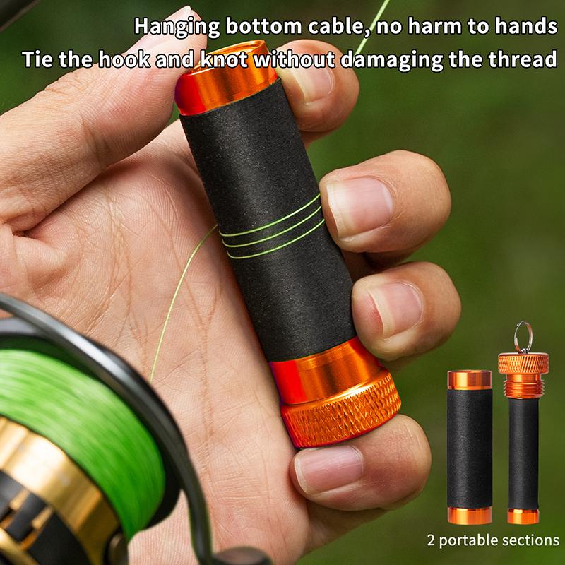 1Pcs Alloy Cable Ring Fast Line Cutting Anti-slip Protect Hands/fishing Reel Tighten The Leader Knot Fishing Tools