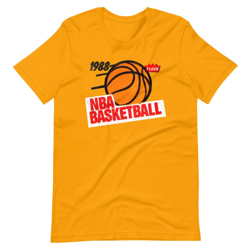 1980s Basketball Fleer Wax Packs Sports Cards Tee Short-Sleeve Unisex T-Shirt Unisex T-Shirt