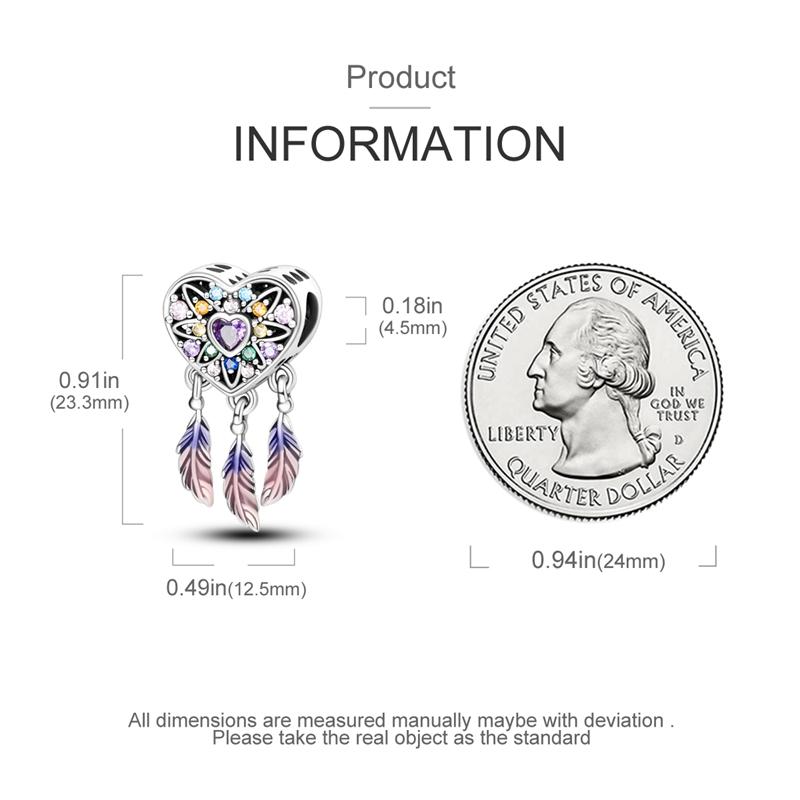 Charms Originale Heart Serie Pendant Beads Fits Bracelet Necklace For Women Charms Copper Luxury Diy Jewelry Fine Gift