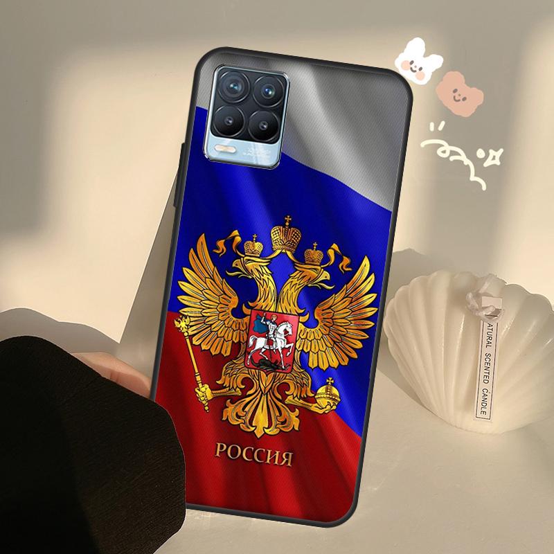 

Russia Russian Flags Emblem Case For Realme C75 C63 C61 C55 C51 C53 C25 C65 C67 C71 11 12 13 14 15 Pro Plus GT6 GT7 Pro Realme C55