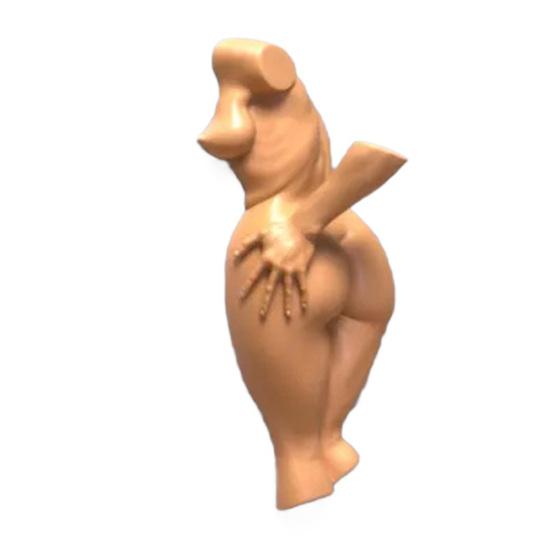 Zabawny Haczyk Ścienny na Ludzkie Ciało Zuchwała Rzeźba Wieszak na Ręczniki Dekoracyjny Haczyk Ścienny do Łazienki Wieszak do Przedpokoju