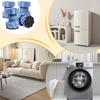4Pcs Universal Heightening Pad For Washing Machine Base Shock-Absorbing Slip Base for Refrigerators Proof and Silent