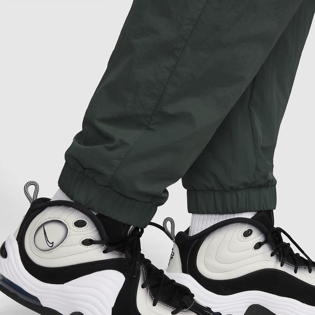 Nike Tech Soft Comfortable Waterproof UV Resistant Knitted Sports Pants Men Bottoms Vintage-Green Black FZ0758-338