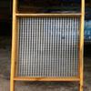 FVT Wooden Frame Square Hole Sand and Gravel Sieve